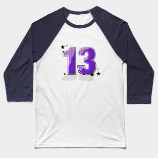 **THIRTEEN** Baseball T-Shirt